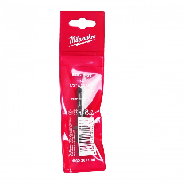 Adapter SDS-Plus -- 1/2" S...