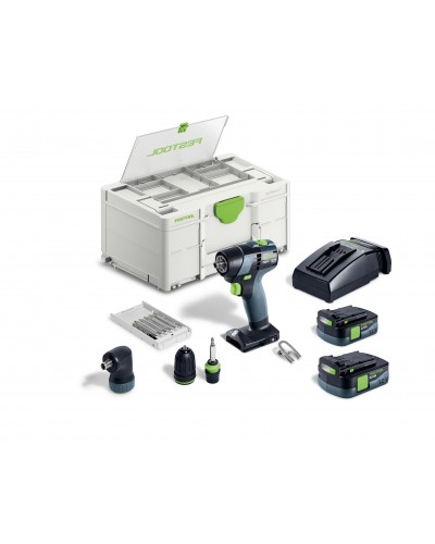 Festool Akumulatorowa wiertarko-wkrętarka TXS 12 2,5-Set