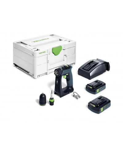 Festool Akumulatorowa wiertarko-wkrętarka CXS 18 C 3,0-Plus