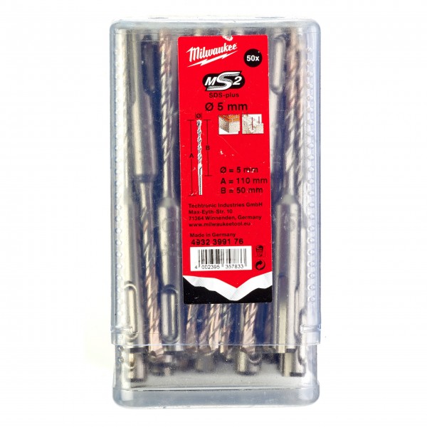 Wiertło udarowe SDS Plus 5 x 50/110... Wiertło udarowe SDS Plus 5 x 50/110...