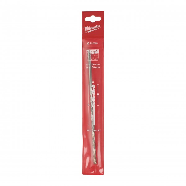 Wiertło udarowe 6,0 x 150/200 mm