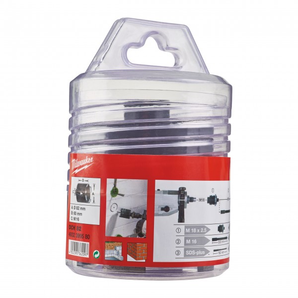 Koronka diamentowa, CHP Ø82 mm Koronka diamentowa, CHP Ø82 mm