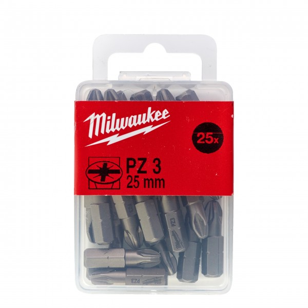 Bity PZ3 (25 szt.) dł. 25 mm Bity PZ3 (25 szt.) dł. 25 mm