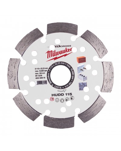 Tarcza diamentowa HUDD 115 mm 2