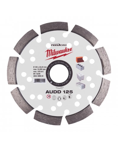 Tarcza diamentowa AUDD 125 mm 2
