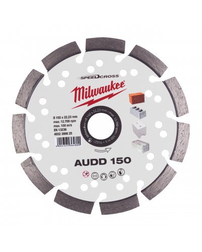 Tarcza diamentowa AUDD 150 mm 2
