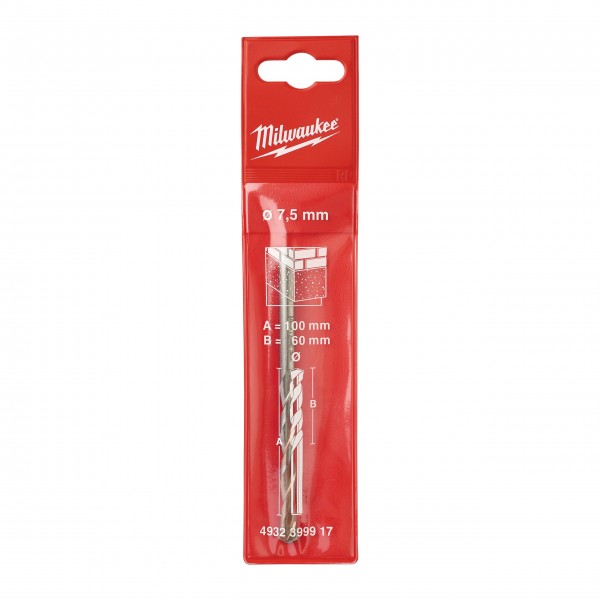 Wiertło udarowe 7,5 x 60/100 mm