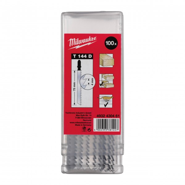 Brzeszczoty 75/4 mm 1 op. - 100 szt. Brzeszczoty 75/4 mm 1 op. - 100 szt.