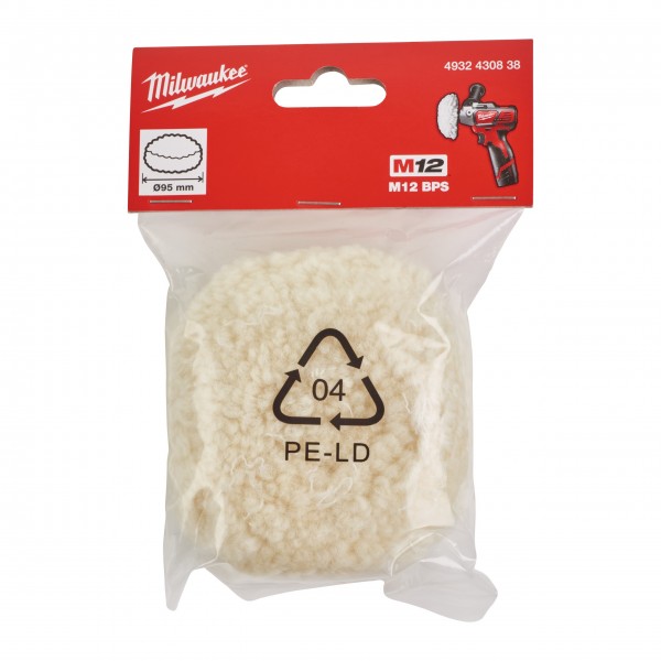 Wełniana tarcza polerska 80 mm