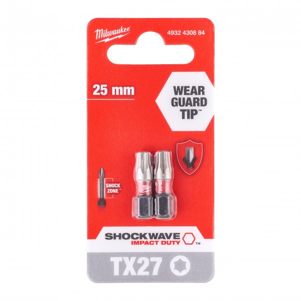 Bit Shockwave TX27 25mm-2szt.