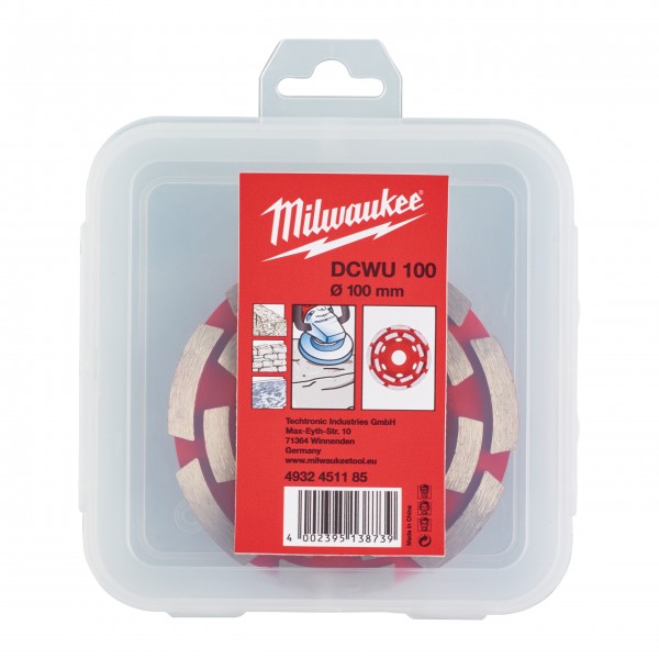 Tarcza garnkowa DCWU 100