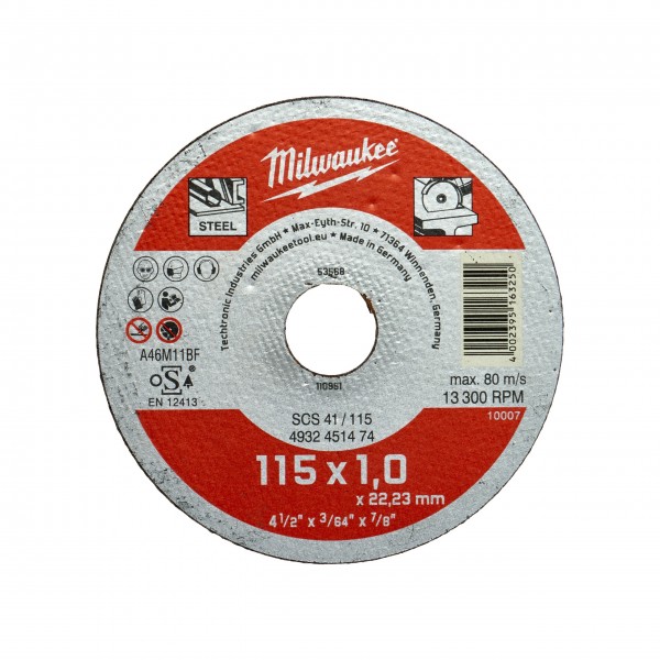 Tarcza do cięcia metalu Contractor... Tarcza do cięcia metalu Contractor...