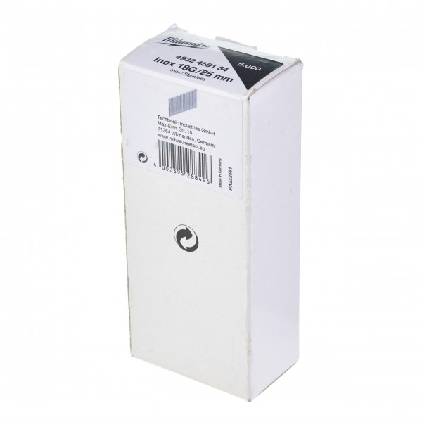 Sztyfty Inox 18G/25mm-5 tys. szt. -...