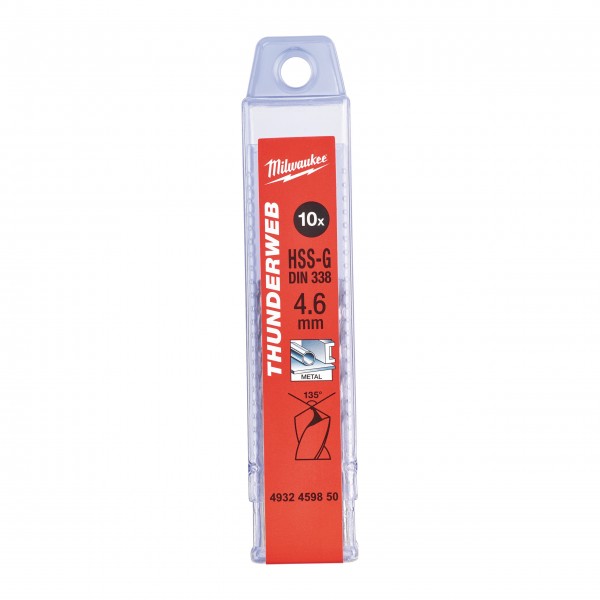 Wiertło HSS-G Thunderweb 4.6 - 10 szt.