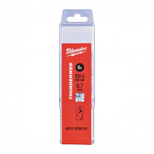 Wiertło HSS-G Thunderweb 9.7 - 5 szt.