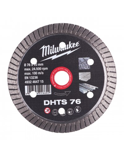 Tarcza diamentowa DHTi 76 mm 2