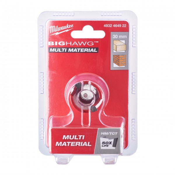 Otwornice Big Hawg Multi Material 30 mm