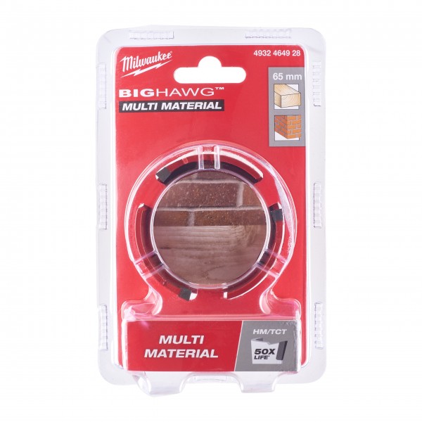 Otwornice Big Hawg Multi Material 65 mm