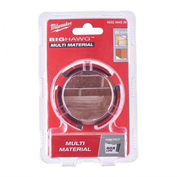 Otwornice Big Hawg Multi Material 68 mm