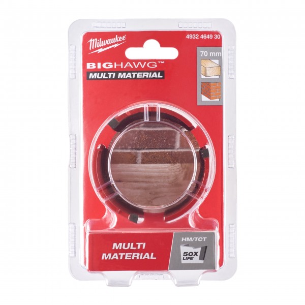 Otwornice Big Hawg Multi Material 70 mm