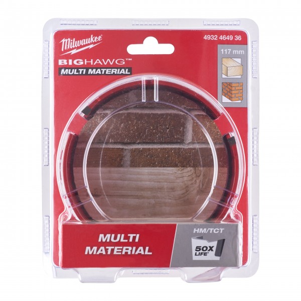 Otwornice Big Hawg Multi Material 117 mm