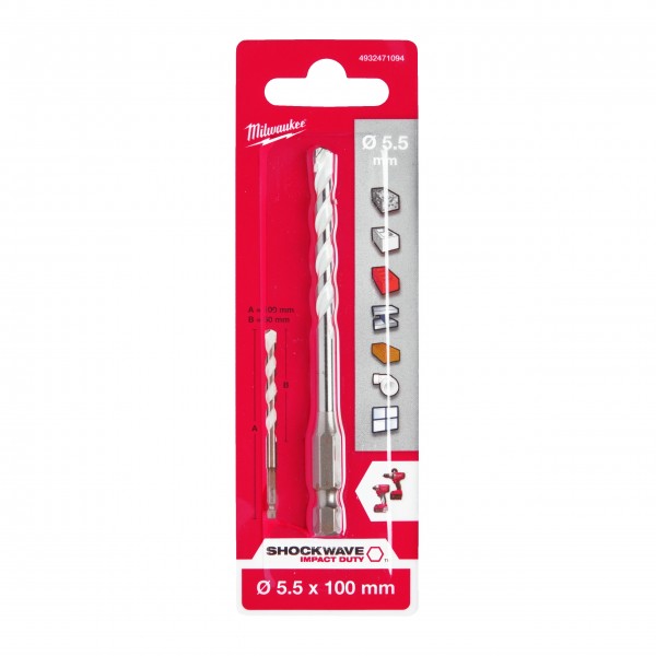 Wiertło uniwersalne 5.5x100 Wiertło uniwersalne 5.5x100