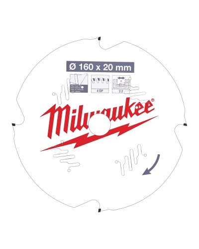Tarcza pilarska 160X20X2.2X4D 2