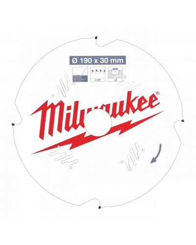 Tarcza pilarska 190X30X1.8X4D 2