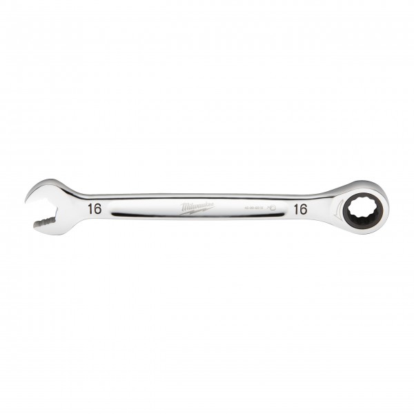 Klucz płasko-oczkowy z grzechotką...