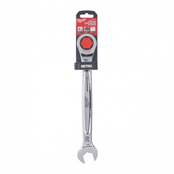 Klucz płasko-oczkowy z grzechotką...