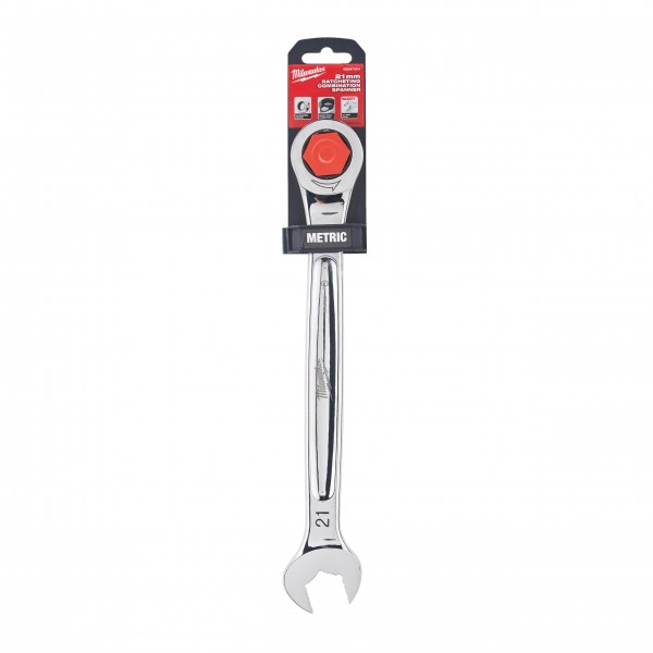 Klucz płasko-oczkowy z grzechotką...