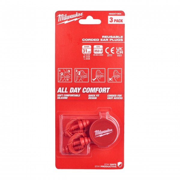 Zatyczki do uszu wielokrotnego użytku