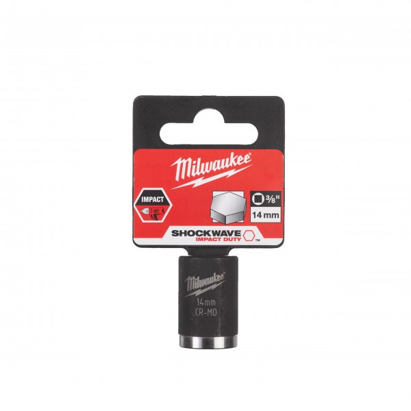 Nasadka udarowa HEX 3/8" krótka 14 mm