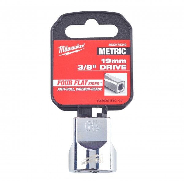 Nasadka 3/8" 19mm standardowa...