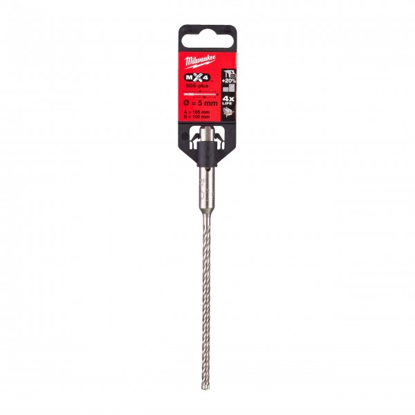 Wiertło SDS Plus MX4 5,5/150/215 mm Wiertło SDS Plus MX4 5,5/150/215 mm
