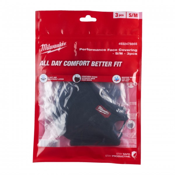 Maska materiałowa - S/M - 3 szt.
