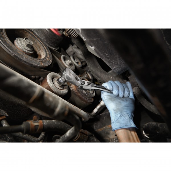 Grzechotka z ruchomą głowicą 3/8˝