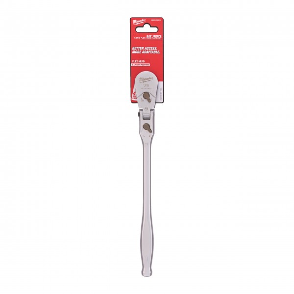 Grzechotka z ruchomą głowicą 3/8˝ długa