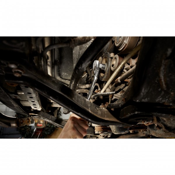 Grzechotka z ruchomą głowicą1/2˝ długa