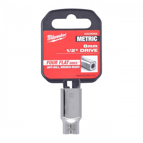 Nasadka 1/2" 8mm standardowa (metryczna) Nasadka 1/2" 8mm standardowa (metryczna)