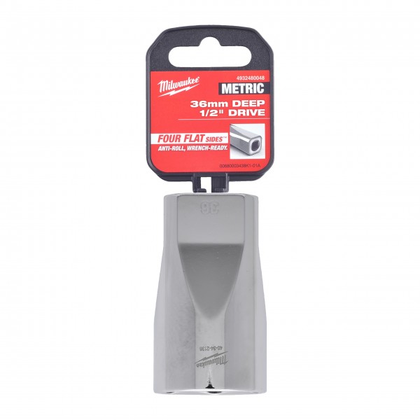 Nasadka 1/2" 36mm długa (metryczna) Nasadka 1/2" 36mm długa (metryczna)