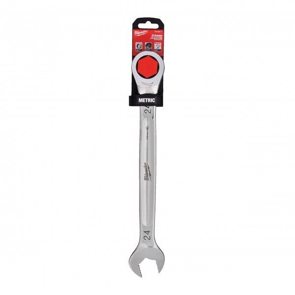 Klucz płasko-oczkowy z grzechotką...