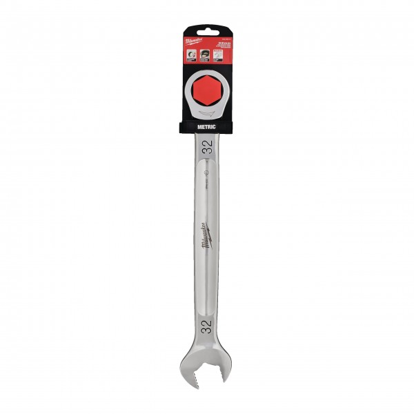 Klucz płasko-oczkowy z grzechotką...