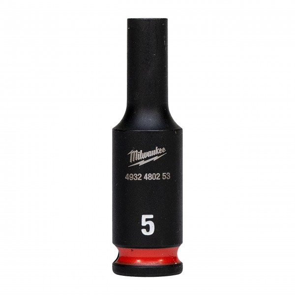 Nasadka udarowa długa SHW 1/4" 5 mm, Hex