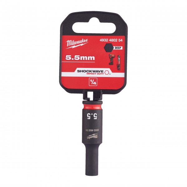 Nasadka udarowa długa SHW 1/4" 5,5...