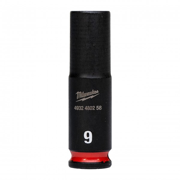 Nasadka udarowa długa SHW 1/4" 9 mm, Hex