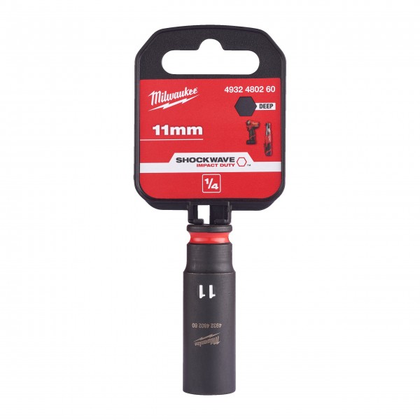 Nasadka udarowa długa SHW 1/4" 11 mm,...