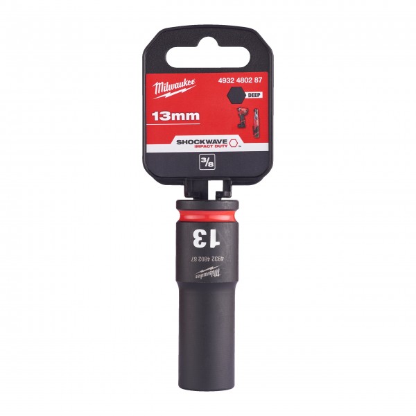 Nasadka udarowa długa SHW 3/8" 13 mm Hex