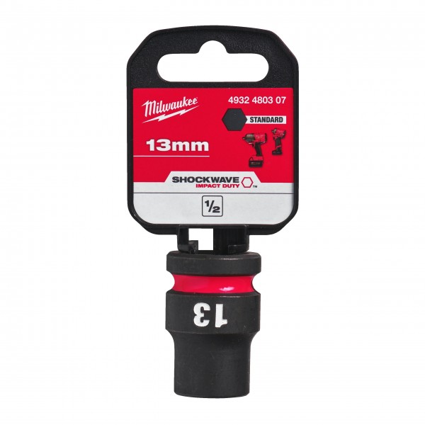 Nasadka udarowa HEX 1/2" krótka 13 mm