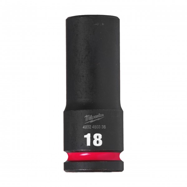 Nasadka udarowa HEX 1/2" długa 18 mm